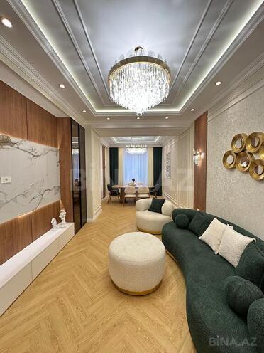 3 otaqlı yeni tikili - Şah İsmayıl Xətai m. - 135 m² (3)