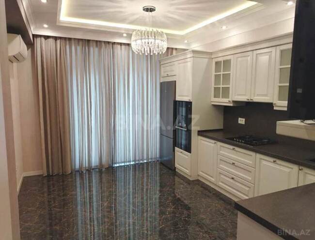 3 otaqlı yeni tikili - İnşaatçılar m. - 133 m² (8)