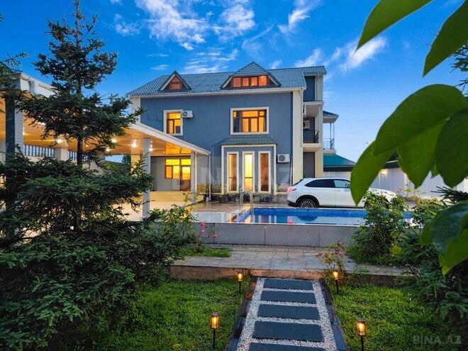6 otaqlı həyət evi/bağ evi - Qəbələ - 100 m² (1)