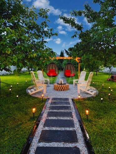 6 otaqlı həyət evi/bağ evi - Qəbələ - 100 m² (2)