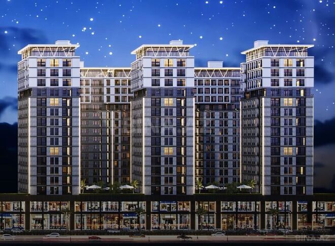 3-комн. новостройка - м. Нариман Нариманов - 128 м² (9)
