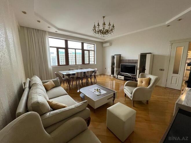 3 otaqlı yeni tikili - Şah İsmayıl Xətai m. - 112 m² (1)
