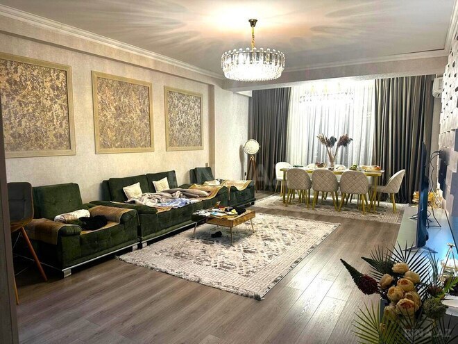 4 otaqlı yeni tikili - Nərimanov r. - 136 m² (1)
