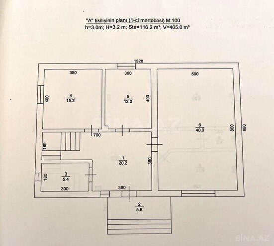 6 otaqlı həyət evi/bağ evi - Zabrat q. - 186 m² (10)