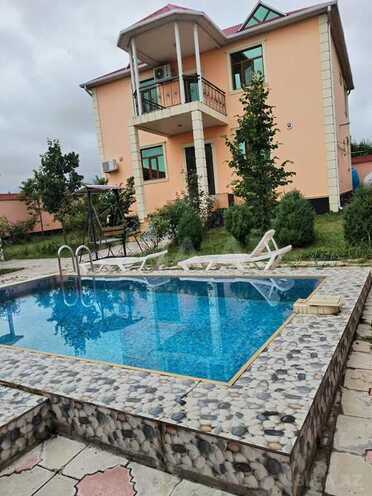 7 otaqlı həyət evi/bağ evi - Qəbələ - 220 m² (1)