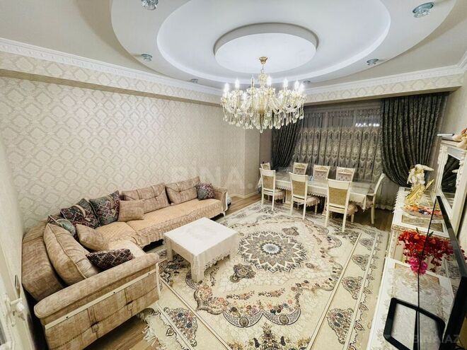 3 otaqlı yeni tikili - Qara Qarayev m. - 117 m² (2)