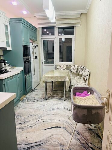 3 otaqlı yeni tikili - Qara Qarayev m. - 117 m² (13)