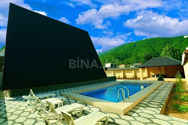 3 otaqlı həyət evi/bağ evi - Qəbələ - 100 m² (2)