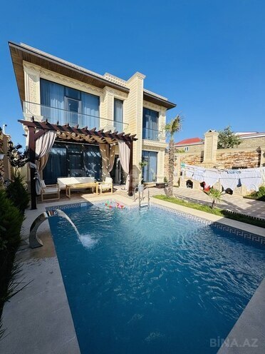5 otaqlı həyət evi/bağ evi - Mərdəkan q. - 240 m² (2)