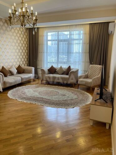3 otaqlı yeni tikili - İnşaatçılar m. - 128 m² (7)