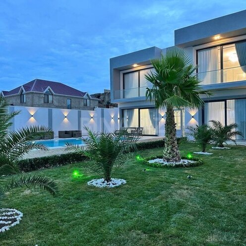 İcarəyə verilir 5 otaqlı həyət evi/bağ evi 400 m², Bilgəh q., photo 1 from 12