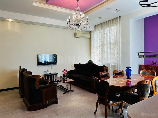3 otaqlı yeni tikili - Şah İsmayıl Xətai m. - 120 m² (4)