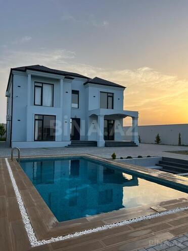 5 otaqlı həyət evi/bağ evi - Nardaran q. - 500 m² (2)