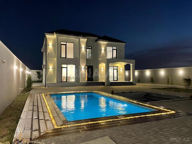 5 otaqlı həyət evi/bağ evi - Nardaran q. - 500 m² (1)