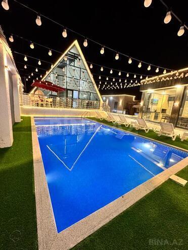 4 otaqlı həyət evi/bağ evi - Qəbələ - 200 m² (2)