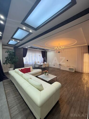 4 otaqlı yeni tikili - Şah İsmayıl Xətai m. - 184 m² (1)