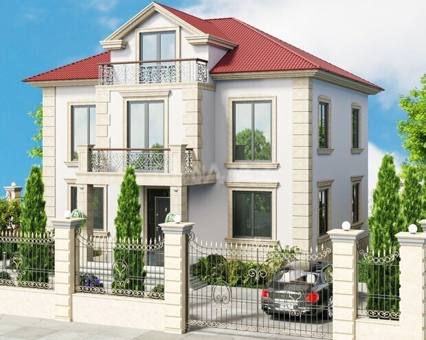 5 otaqlı həyət evi/bağ evi - Nardaran q. - 390 m² (5)