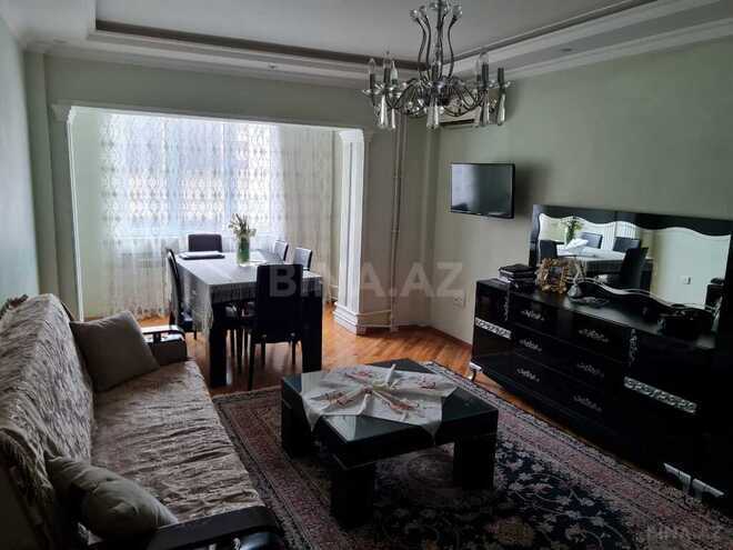 3 otaqlı yeni tikili - Şah İsmayıl Xətai m. - 100 m² (2)