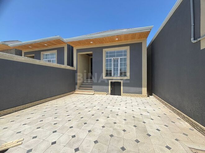 2 otaqlı həyət evi/bağ evi - Maştağa q. - 65 m² (1)