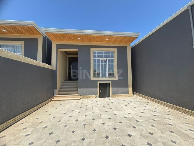 2 otaqlı həyət evi/bağ evi - Maştağa q. - 65 m² (2)