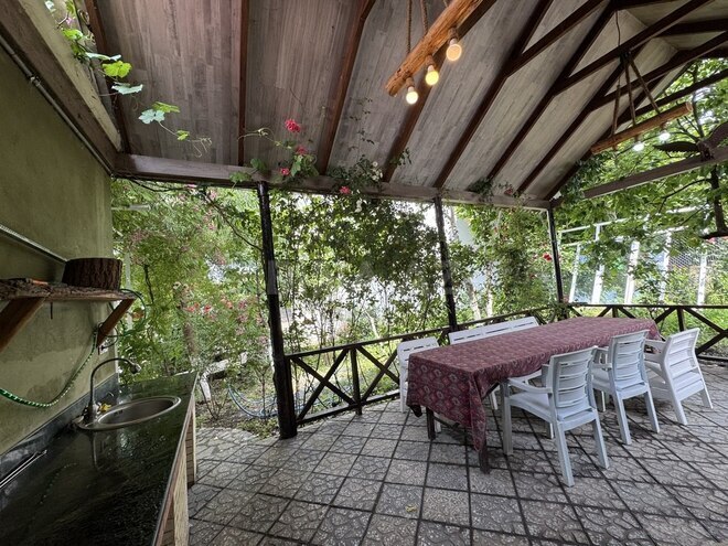3 otaqlı həyət evi/bağ evi - Qəbələ - 80 m² (6)