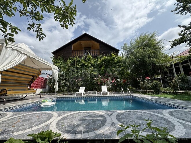 3 otaqlı həyət evi/bağ evi - Qəbələ - 80 m² (2)