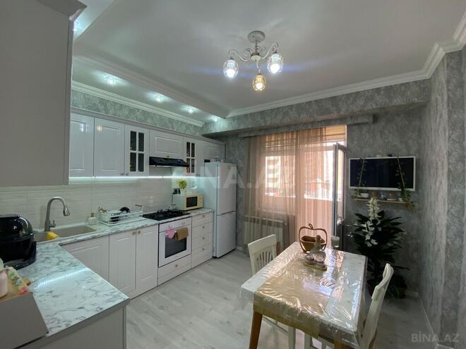 3 otaqlı yeni tikili - İnşaatçılar m. - 100 m² (5)