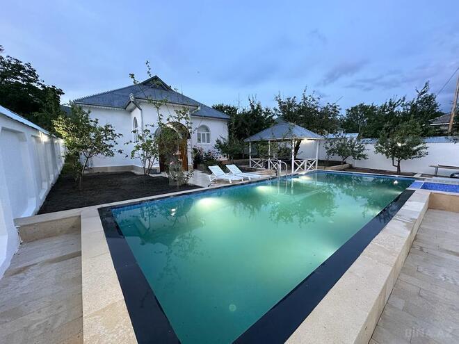 3 otaqlı həyət evi/bağ evi - Qəbələ - 160 m² (17)