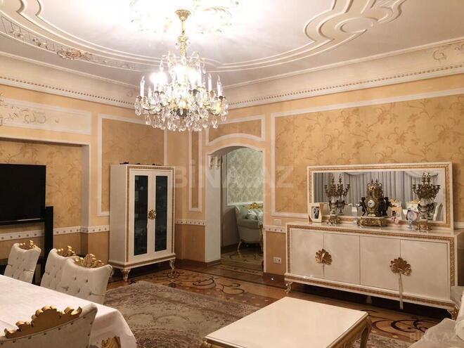 4 otaqlı yeni tikili - Şah İsmayıl Xətai m. - 163 m² (1)