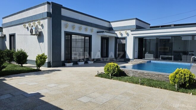 4 otaqlı həyət evi/bağ evi - Mərdəkan q. - 160 m² (1)