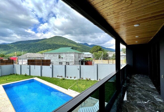 5 otaqlı həyət evi/bağ evi - Qəbələ - 250 m² (21)