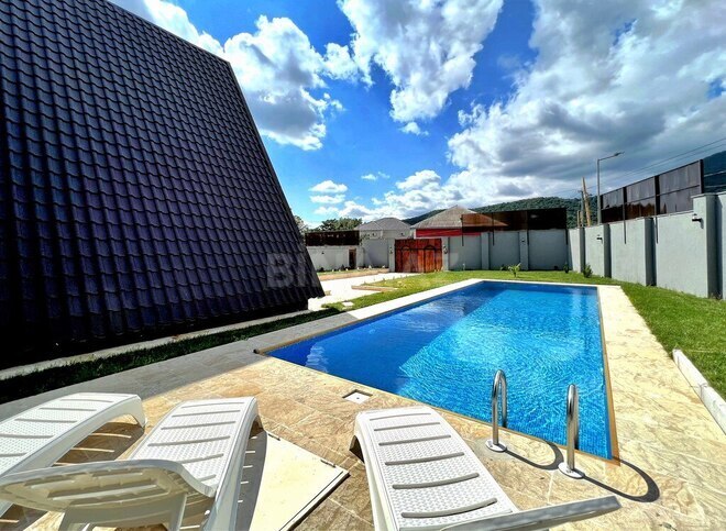 5 otaqlı həyət evi/bağ evi - Qəbələ - 250 m² (2)