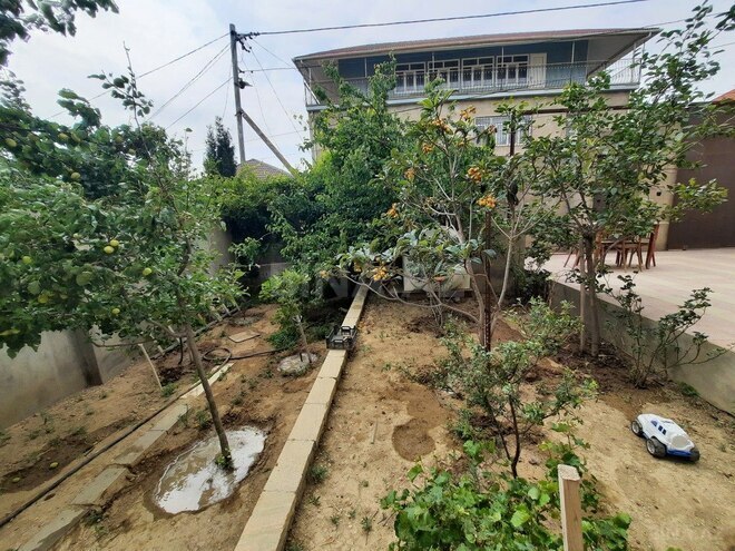8 otaqlı həyət evi/bağ evi - Dədə Qorqud q. - 373 m² (28)