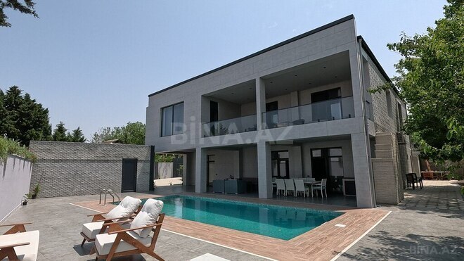 5 otaqlı həyət evi/bağ evi - Novxanı q. - 280 m² (1)