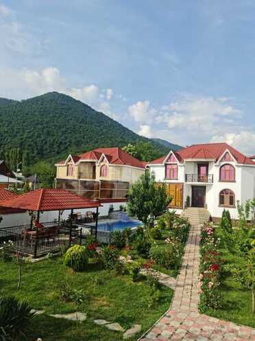 4 otaqlı həyət evi/bağ evi - Qəbələ - 120 m² (23)