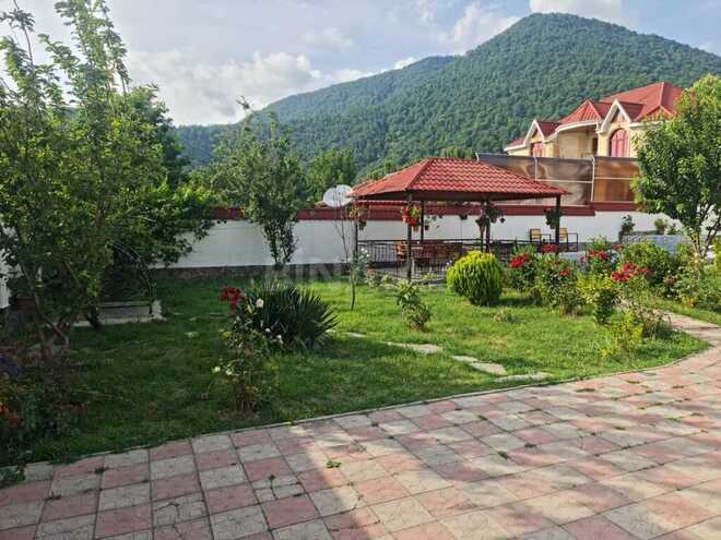 4 otaqlı həyət evi/bağ evi - Qəbələ - 120 m² (15)