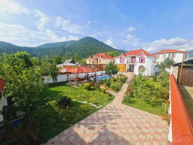 4 otaqlı həyət evi/bağ evi - Qəbələ - 120 m² (14)