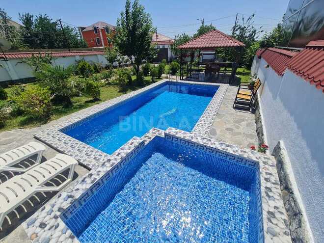 4 otaqlı həyət evi/bağ evi - Qəbələ - 120 m² (4)