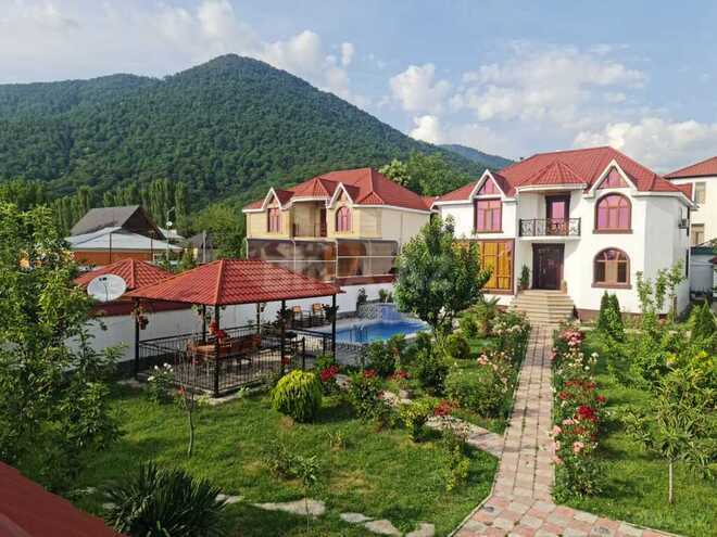 4 otaqlı həyət evi/bağ evi - Qəbələ - 120 m² (3)