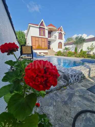 4 otaqlı həyət evi/bağ evi - Qəbələ - 120 m² (1)
