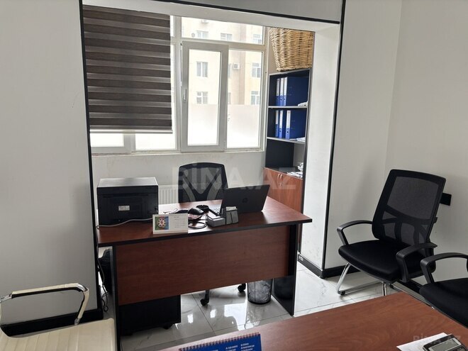 3 otaqlı ofis - İnşaatçılar m. - 54 m² (11)