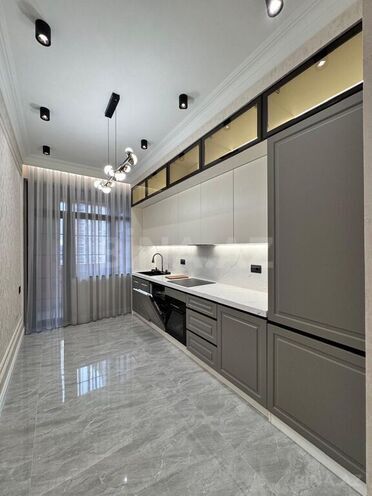 3 otaqlı yeni tikili - Elmlər Akademiyası m. - 127 m² (10)