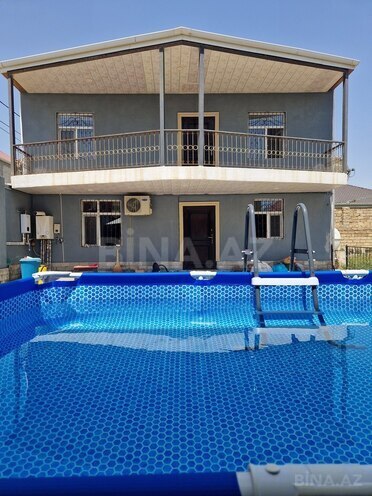 4 otaqlı həyət evi/bağ evi - Türkan q. - 200 m² (1)