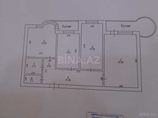 3 otaqlı yeni tikili - Xalqlar Dostluğu m. - 100 m² (23)