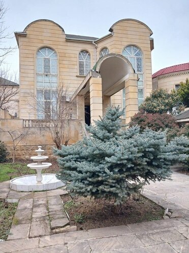 6 otaqlı həyət evi/bağ evi - Badamdar q. - 400 m² (1)
