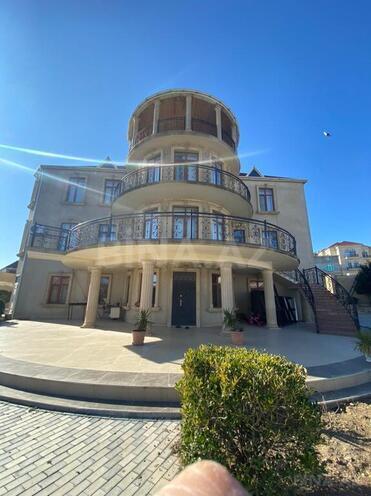 12 otaqlı həyət evi/bağ evi - Badamdar q. - 850 m² (1)