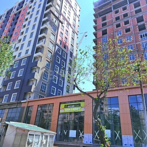1-комн. новостройка - м. Кара Караев - 39 м² (2)