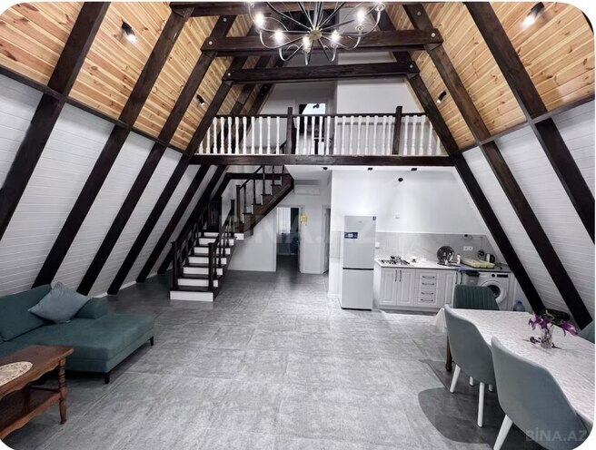 4 otaqlı həyət evi/bağ evi - Qəbələ - 150 m² (9)