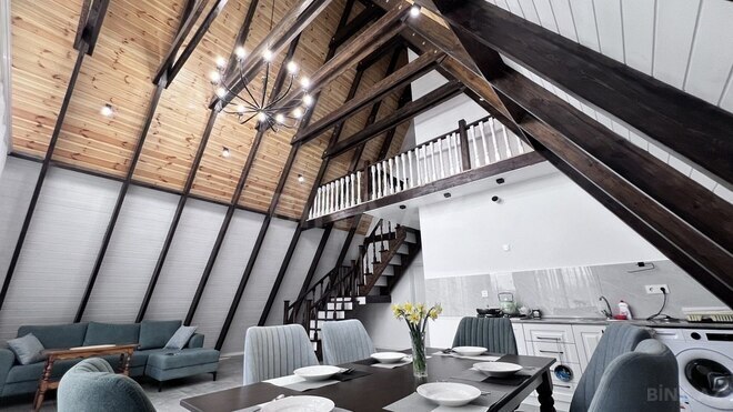 4 otaqlı həyət evi/bağ evi - Qəbələ - 150 m² (16)