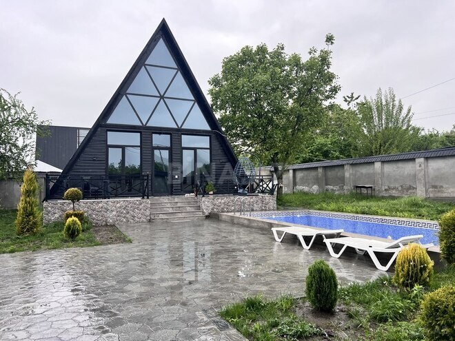 4 otaqlı həyət evi/bağ evi - Qəbələ - 150 m² (4)